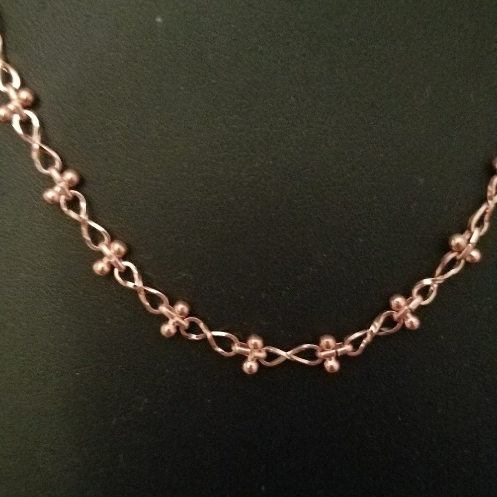 Infinity & know necklace - Picture 2 of 3